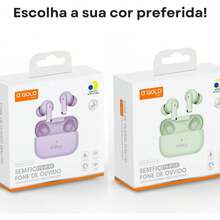 A´GOLD FN-BT28  Bluetooth Headphones - White - View 2