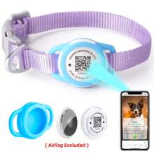 1pc Smart ID Dog Collar - With Pet ID Tag And Retrieval Feature. Scan The QR Code To Make A Phone Call To The Owner, Essential For Recovering Lost Pets. Dog Accessories, Dog Supplies, Puppy Items.
