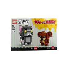 LEGO 40793 Tom And Jerry Square Head Series 2025 New Children's Educational Building Blocks