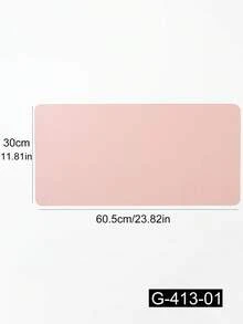 FULL BEAUTY Pink Manicure Desk Mat, Portable Foldable Manicure Armrest Pad, Ultra-Fine Fiber Leather Soft Manicure Mat, Waterproof And Stain-Resistant Armrest Pad, Manicure Mat, Manicure Desk Mat, Dedicated Manicure Salon Desk Mat - Baby Pink - View 8
