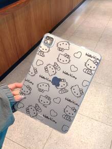 Sanrio 1 pieza Funda protectora suave de silicona a prueba de golpes compatible con Apple iPad Air 2, iPad Air, iPad de 7th generación, iPad Air 4/5, iPad Pro 11 2022, iPad de 10ma generación, anti-caídas, anti-golpes, antideslizante