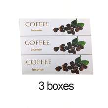 Incienso de barra de café molido hecho a mano por prensado en frío, aromas naturales, 12,3 cm/4,84 pulgadas, esencial para ambiente de cafetería, reunión de amigos, fiesta familiar, aplicable en múltiples escenarios, para amantes del café y los aromas, varios festivales, gran opción de regalo