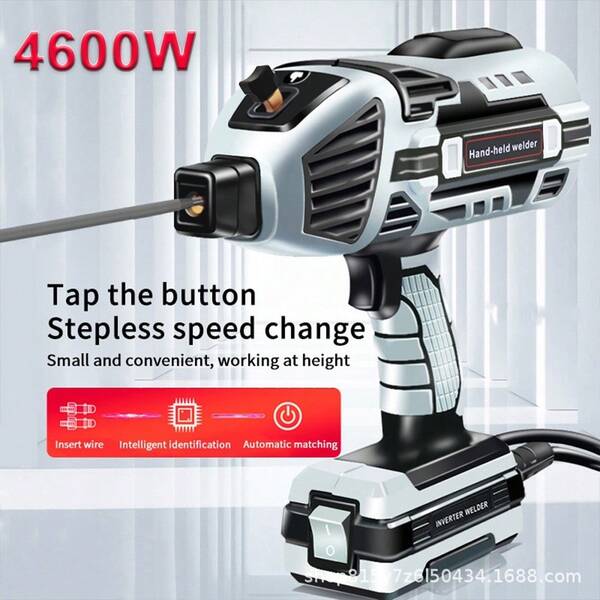 Welding Machine Handheld 20-120A 110-220V Portable ARC Stick Welder Gun With 6 Variable Current Adjustment IGBT Inverter With Welding Tool Set For 3/32"-1/8"