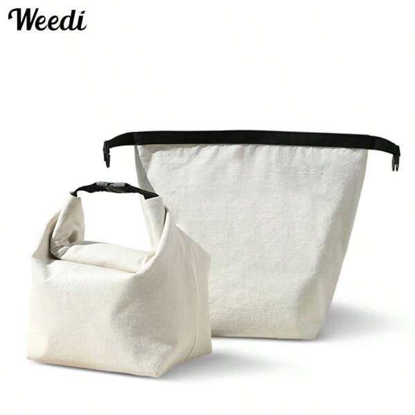Insulated Lunch Bag, Portable Canvas Tote Lunch Box, Leakproof And Heat-Retaining, Ideal For Work And School Bag For School School Accessories School Stuff