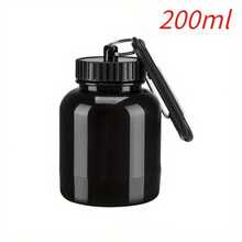 200ML Portable Mini Protein Powder Bottle With Keychain Health Funnel Medicine Box Container Small Cup Outdoor Sport Storage - Multicolor - View 3