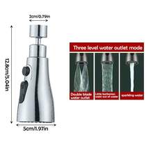 1 件可调节水槽水龙头延长器、防溅喷雾器、通用厨房水龙头转接头