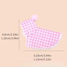 1 Stück Papageienfedern Mantel, weiches kariertes Haustier Vogel Kleidungsstück, bietet Wärme und Komfort für alle Vogelarten