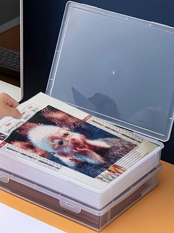 Plastic Diamond Painting Crafts Storage Box - Suitable For Diamond Painting Handicraft Fans