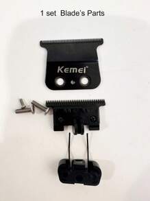 Kemei Pièce de rechange de lame d'origine Kemei KM-2293 KM-2293 Tête de coupe-cheveux à lame en forme de T de 0 mm Pièce d'origine pour accessoires KM-2293