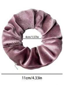 1pc Zipper Scrunchies, Pocket Scrunchie, SECRET&HIDDEN, Velvet Hair Ties Bracelet, Pouch Storage Bag For Key Money, Elastics Hair Tie, Hair Accessories, Hair Accessories For Women,Accessories,Accessories Women, Hair Accessory, Hair Accessories Women, Hair Accessories, Hair Tools, Beauty Accessories, Curly Hair Accessories, Hair Accessory, Hair Accessories, Hair Accessories For Women,Fall,Travel, Hair Tools,Accessories Women, Hair Stuff,Curly Hair,Scrunchies,Scrunchies Hair,Curly Hair Accessories,Gifts,Travel,Gifts For Women,Hair Stuff,Stocking Stuffers,Stocking Stuffers,Stocking Fillers,Stocking Stuffers For Women,Stocking Fillers Women,Christmas Gifts,Gifts,Christmas Stocking Fillers,Gifts For Women,Gift,Christmas Gift,Stocking Stuffers For Adults,Stocking Fillers For Adult,Hair Stuff,Women's Accessories,Stocking Stuffer,Coming-Of-Age Hair Accessory,Christmas Hair Accessories,Gift Ideas For Women,Beauty Stocking Fillers,Christmas Gifts For Women Head Accessories Ponytail Holder - Multicolor - View 7