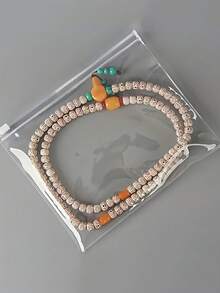 1PC Clear PVC Jewelry Bags With Zipper, Clear Jewelry Storage Bag Zipper Closure Dustproof Pouches,Small Dustproof Jewelry Pouch For Home, Anti-Oxidation Jewelry Zipper Bags Plastic Bags,Transparent , Reusable Storage For Braceletstravel Essentials Travel Accessories Travel Bag Vacation Holiday Back To School School Stuff Jewellery Box Jewelry Organizer