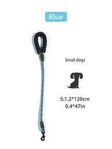1pc Nylon Glow-In-The-Dark Dog Leash With Foam Handle, Multi-Size Pet Walking Lead, Suitable For Small, Medium And Large Dogs - Multicolor - View 16