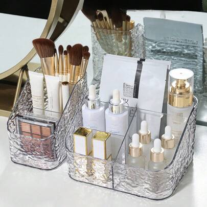 1PC Multi-Functional Pen Holder For Office Desk, Storage Box For Office Desk Bracket, Office Supplies, Dressing Table For Office, School And Home For Women Storage Organizer Travel Essentials Gift Back To School