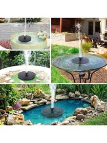 Solar Bird Bath Fountain Pump, Solar Fountain , Free Standing Floating Solar Powered Water Fountain Pump For Bird Bath, Garden, Pond, Pool, Outdoor