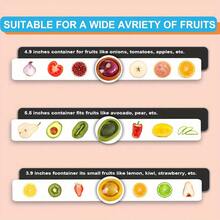 6 件/套硅胶弹性盖、可重复使用的耐用食品储存碗盖、硅胶盖罩、厨房储存和整理、密封、适用于洗碗机和冰箱、厨房用品（颜色和款式随机） - 彩色 - 查看 8