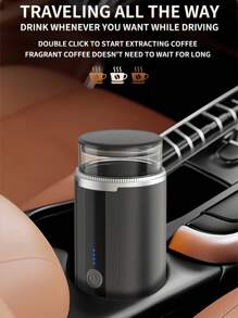 Portable Electric Espresso Machine - USB Rechargeable, Compact Travel Coffee Maker For Camping, Car, RV, And Office Use, Ideal For Coffee Lovers, Coffee Maker For Travel(Non Heated Style)Need To Add Hot Water!