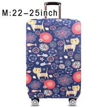 Luggage Cover Travel Case Cover For 18 To 32 Inch Luggage Protector Cases For Outdoor Travel Business Fashion Graphic Pattern For Men Women Travel Accessories Polyester Suitcase Elastic Dust Covers Student Back To School Stuff, Ideal For Outdoor And Holiday Travel, Luggage Protection|Vibrant Design|Elastic Fit, Luggage Travel Accessories