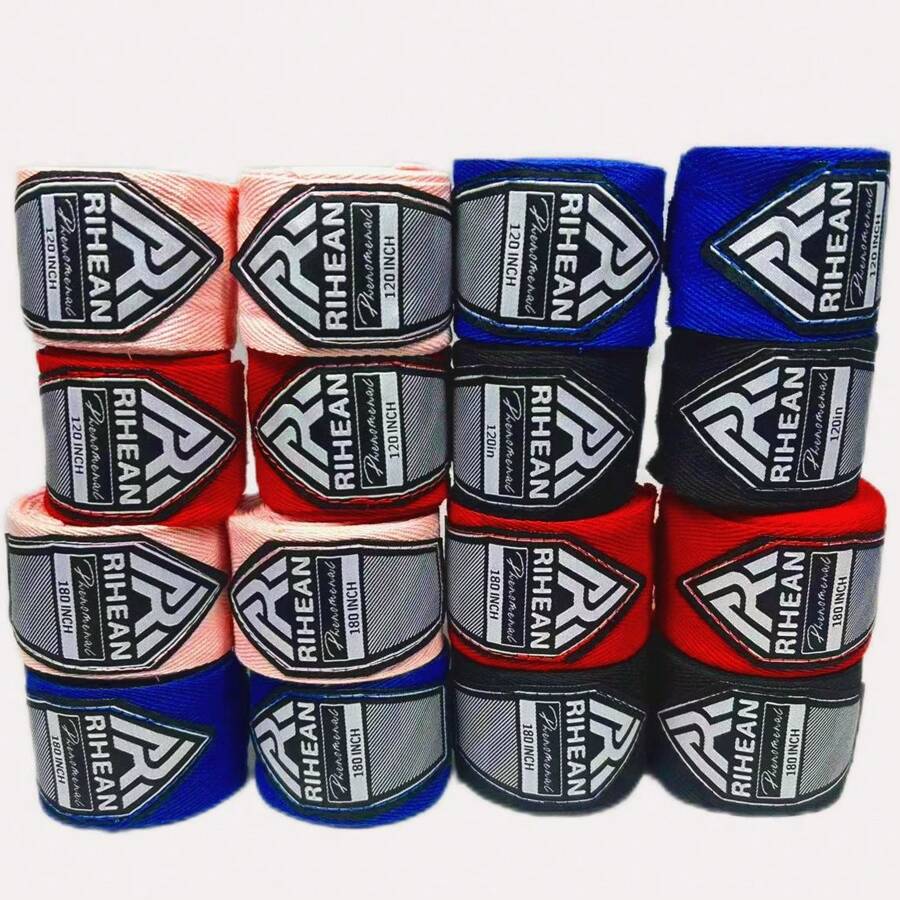 120in/180in Boxing Hand Wraps Antibacterial&Breathable Easy Wash Wrist Wraps For Boxing, Kickboxing, Muay Thai, MMA