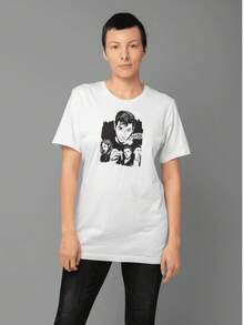 Royale Clothes - Camiseta Blanca de Arctic Monkeys, Diseño Creativo con Toque Musical - Blanco - Ver 2