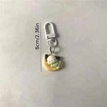 Sanrio 6 Peças Chaveiros Fofos de Desenho Animado - Pingente de Silicone, Adequado para Bolsas, Presentes Perfeitos para Amigos