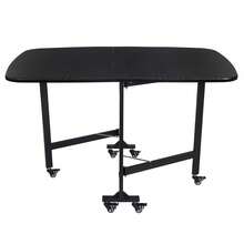 YUNRUX Folding Tables - Black - View 6