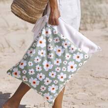 1PC Wet/Dry Cloth Diaper Washable & Waterproof Bag For Swimsuits, Beach, Pool & Gym!
