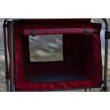 Deluxe Camping Kitchen With Storage, Silver And Red, 31" Height X 13" Width X 8.25" Length  Very Suitable For Camping, Picnics, Beach Portable Kitchen, Suitable For Multiple Scenes - 1 - View 10