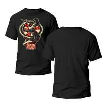 Playera Panteón Rococó Ska Mexicano 100% algodón 02 - Negro - Ver 2