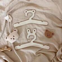 INS Wooden Children Clothes Hanger, Rabbit & Bear Design Creative Home Decor Cartoon Cute Animal Decorative Rack - Multicolor - View 10