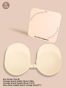 1 Pair Solid Color Silicone Lift And Enhance Breathable Breast Petals - Unique New Design - Multicolor - View 16