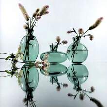 1 set de vases à fleurs en verre transparent, vases décoratifs modernes petits et mini, vases minimalistes esthétiques pour la décoration de la maison, vintage, mignons, faits main, petits centres de table de mariage pour une seule fleur, rose, décoration de la maison, vase à fleurs, centre de table, décoration de table