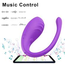 Mini Fernbedienung Höschen Vibrator mit App, Ferngesteuerte G-Punkt Stimulator Ei Vibratoren mit Bluetooth für Erwachsene, aufladbar mit 10 Vibrationsstufen, Sexspielzeug für Frauen und Paar, leistungsstarke und diskrete Vibrationen für Frauen und Paar
