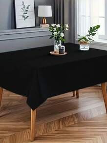 Solid Color Waterproof Oilproof Tablecloth For Birthday Party, Modern Style Dining Cloth, 4 Colors Table Cover Tablecloth Placemats Batch