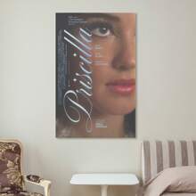 1pc Priscilla Movie Poster Print Modern Wall Art Painting Canvas Posters Artworks Gift Idea Room Aesthetic Frameless Posters
