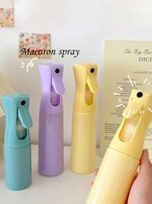 1pc Hair Continuous Spray Bottle 200ml Household Essentials Cleaning Spray Bottle Empty Ultra Fine Water Styling Spray Bottle Garden Plant Curls Perfume And Other Macaron Colors