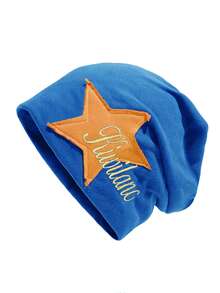 1pc Women Vintage Starry Embroidery Fringe Beanie, Fashion Streetwear Popular Hat, Sweet & Cool Style, Autumn/Winter - Multicolor - View 15