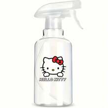Sanrio 1pc Hello Kitty Portable Mist Sprayer - Fine Continuous Mist, Various Sizes Available, For Hairstyling, Plants, Cleaning, Hair & Skin Care, Reusable, Essential For Hairstyling | Transparent Bottle