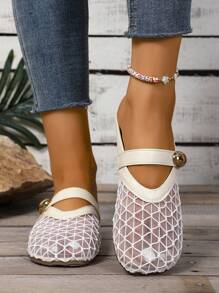 Fashionable Sexy Comfortable Casual Sneakers, Platform Thick Sole Athletic Shoes, Non-Slip Versatile Outdoor/Beach/Holiday Casual Flat Shoes, Solid Color/Plaid/Bohemian Buckle/Sequin Flat Sandals, Suitable For Home/Beach/Wedding/Party/Office/Gym, All Season Breathable Running Shoes With Mesh Upper