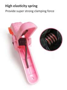 12pcs Plastic Spring Clamps, Small Heavy Duty Clips For Crafts, Backdrop Stand, Woodworking, Photography Studios Multi-Purpose Spring Clamps - Strong Grip Plastic Clips For Woodworking, Photography Backdrops & Crafts