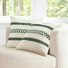 1 Vỏ gối trang trí phong cách Bohemian - Xanh đậm - Xem 7