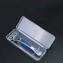 1/3pcs Manual Razor Storage Box Portable Shaving Foam/Soap Holder Container Travel Accessories