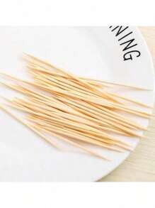 1pc PMMA Toothpick Holder, Clear Acrylic Toothpick Holder ,Minimalist Clear Toothpick Holder Dispense,Elegant Clean For Home Kitchen Storage Gadgets Creative Portable Toothpick Box