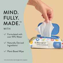 The Honest Company Little Flushables Plant-Based Flushable Wipes Made With Over 99% Water - 42ct - 1 - View 4