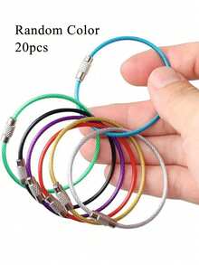 Colorful Stainless Steel Carabiner Keychains - , Key Ring Connectors,Multipurpose, Rust-Resistant Keychains,For Diy Jewelry Accessories Quick-Release Clip,Assorted Varieties Solid Vibrant Color Mental Ring For Luggage Tag, Hangable Hook Replacement For Travel Suitcase Or Schoolbag Or Fitness Bag Identifier, Business Trips & Vacations,For Outdoor Adventures - Ideal For Kayaking, Boating, Hiking, Camping With Luggage Tags