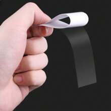 1 Rollo de cinta de doble cara de moda, cinta para ropa, cinta para tela de prendas y Body de mujer, cinta resistente a todo clima de uso pesado, cinta transparente invisible para piel sensible, Longitud: 197 pulgadas