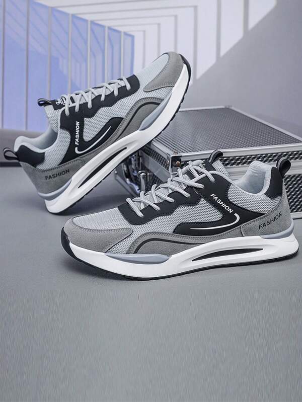 Plus Size Men's 47 Shoes, Seasonal Soft Bottom Mesh Athletic Sneakers Casual Shoes