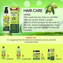 LoveJoJo 120ml 橄榄护发精油，蓬松秀发，舒缓发尾，防止打结，强韧秀发，女士必备护发油 - 橄欖綠 - 查看 6