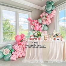 1/2 Pieces Set Sheer White Pearl Transparent Tablecloth, Soft Lace Decor White Lace Fabric Net Tulle, Suitable For Bridal Veil, Tablecloth, Home Decor, Wedding, Valentine's Day, Thanksgiving Decoration - Solid Color - View 13