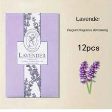 3/6/12pcs, Hanging Wardrobe Scented Sachet, Wardrobe Odor Removal Scented Bag, Portable Sachet, Wardrobe Air Fresheners, Household Gadgets,1/24/36pcs, Apartment Essentials, Back To School,Supplies,Aromatherapy,House Freshener,Diffuser,Gift,Home Decor