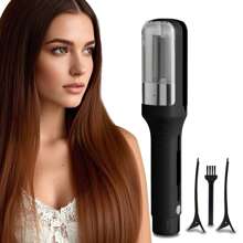 Automatic Hair Repair Split End Removal Trimmer, 2-In-1 Rechargeable Hair Trimmer And Split End Remover,Removes Split Ends And Makes Hair Healthy And Shiny, USB Rechargeable Portable Hair Clippers For Damaged Hair,Portable Hairdresser Tool For Home Use, Ideal Men's And Women's Grooming Tool, Perfect Gift For The Holidays!